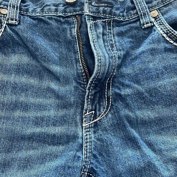 Ariat Men's Blue Relaxed Boot Cut Jeans - Picture 3 of 7